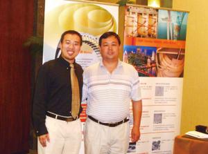 Guan Guan and the Dupont China Marketing Manager Suzhou Meeting